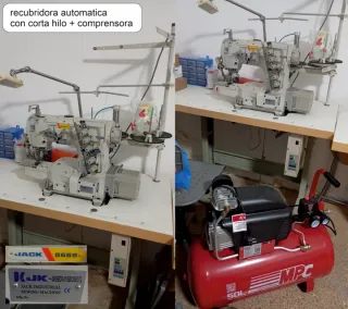 Recubridora JACK 8669 con compresora