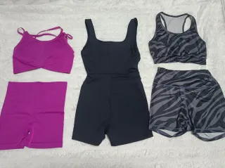 Lote Ropa Deporte corta Talla S