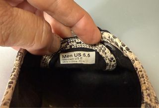 Zapatillas Vans estampado serpiente para mujer