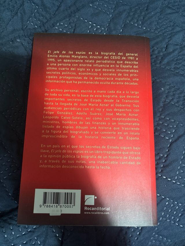 El Jefe de los Espías - Rocaeditorial