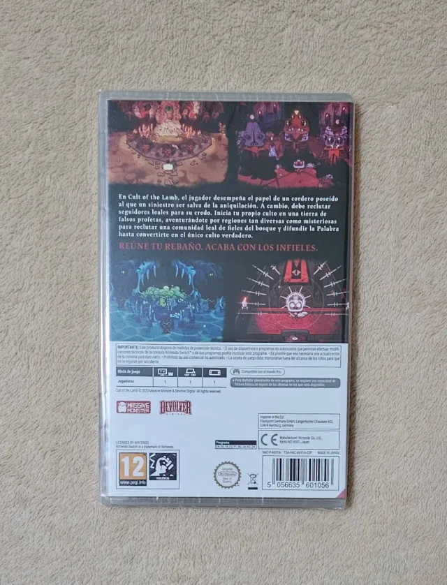 (PRECINTADO) PAL ESP Cult of the Lamb Switch