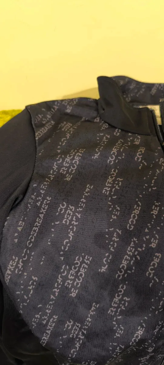 Chándal Decathlon Negro Talla 7-8, 123-130 cm.