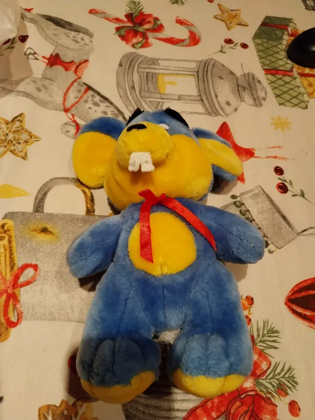 Peluche Topolino Blu