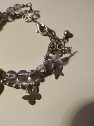 Pulsera Acero con Charms