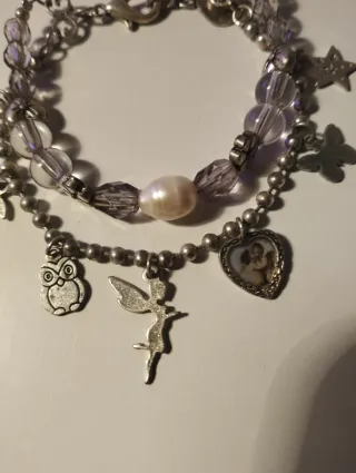 Pulsera Acero con Charms