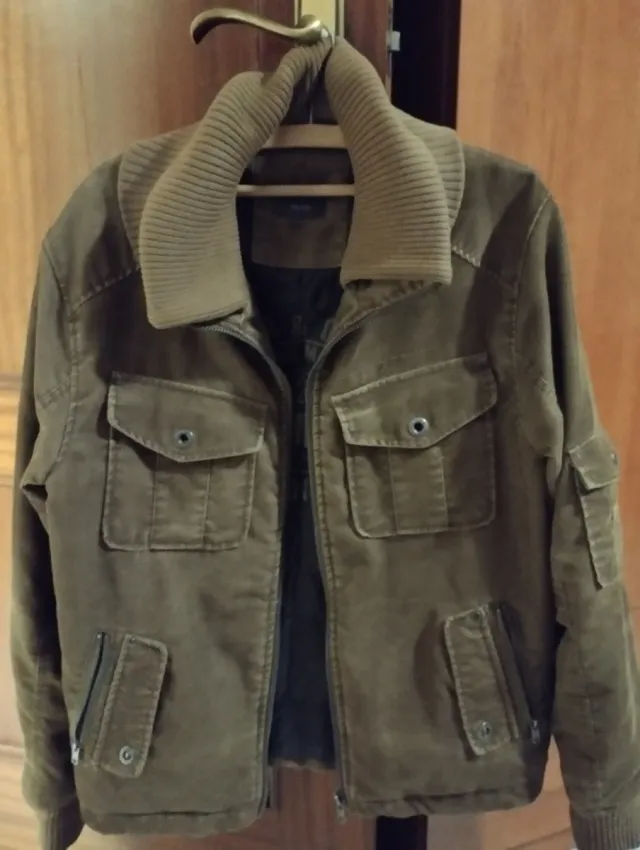 Chaqueta de pana para hombre