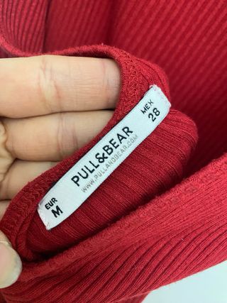 Body rojo apenas usado