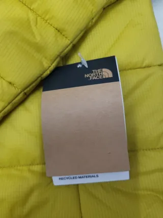 The North Face Chaquetón Negro y Amarillo