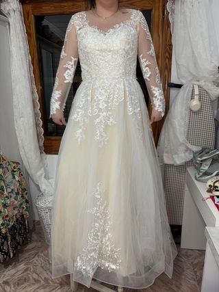 Vestido de Novia Nuevo con Encaje