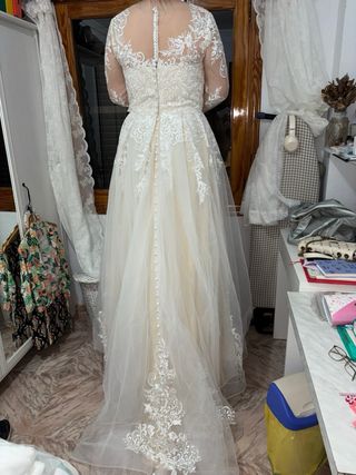 Vestido de Novia Nuevo con Encaje