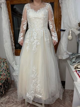 Vestido de Novia Nuevo con Encaje