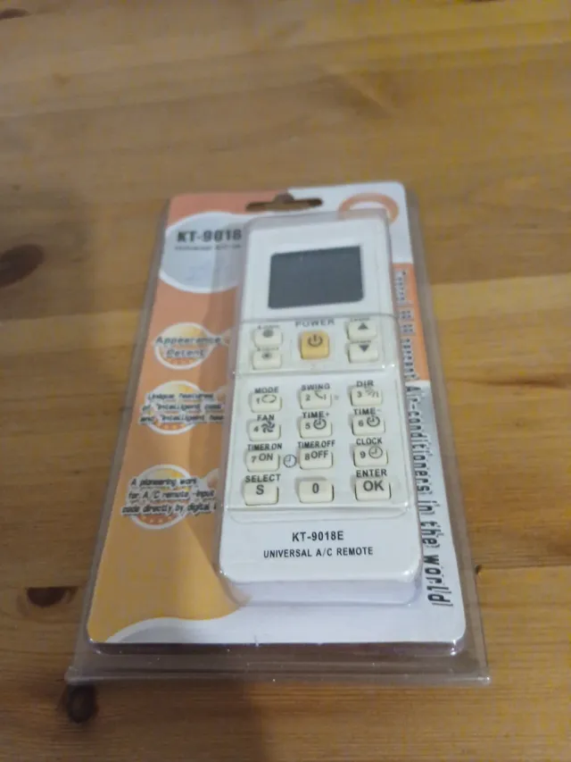 Comando universal per condizionatore d'aria KT-9018E