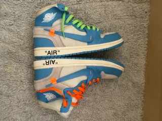 Nike Jordan 1 x Off White Azul