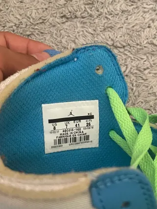 Nike Jordan 1 x Off White Azul