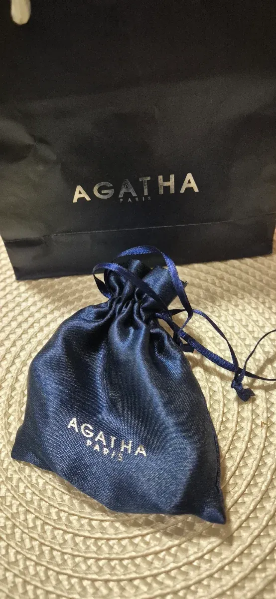 Pulsera Agatha Plata y Blanco