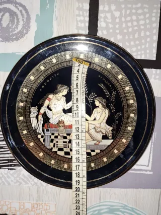 Piatto decorativo stile Greco