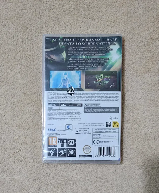 (PRECINTADO) Raidou Kuzunoha Remastered switch