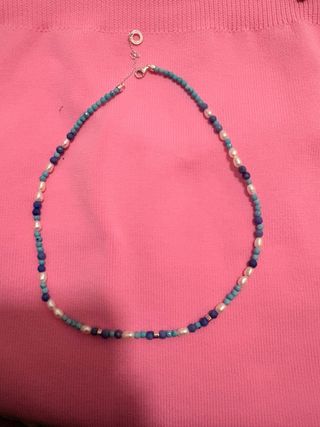 Gargantilla Thomas Sabo perlas y turquesas