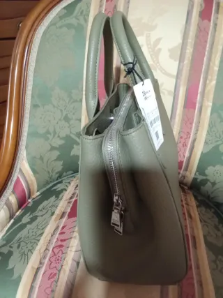 Bolso de señora verde oliva