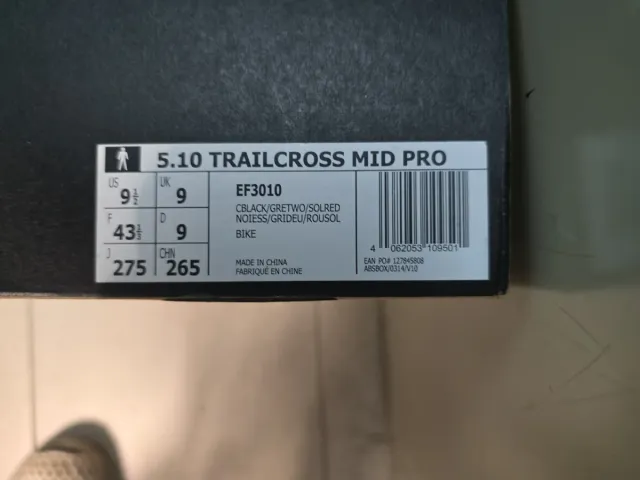 Zapatillas MTB Five Ten Negras