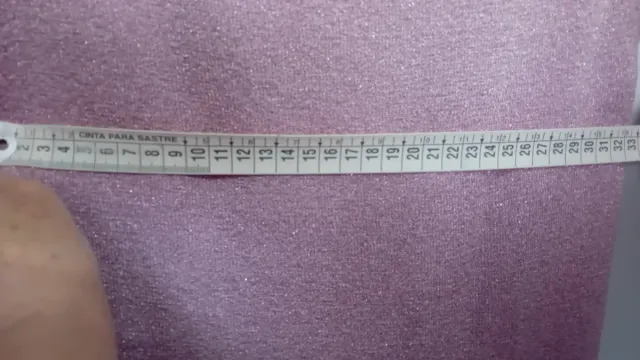 Blusa Tintoreto Rosa y Plateada Talla XS