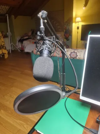 Micrófono BlitzWolf BW-CM2 Negro