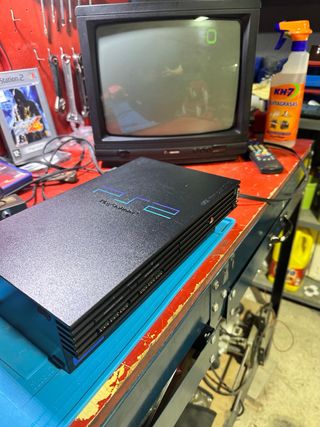 PS2 fat PlayStation 2 Negra