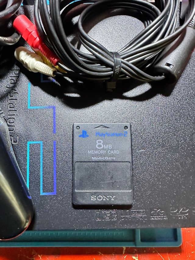 PS2 fat PlayStation 2 Negra