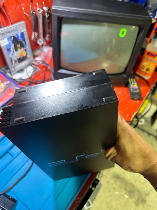 PS2 fat PlayStation 2 Negra