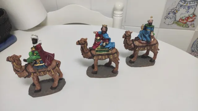 Reyes Magos Resina
