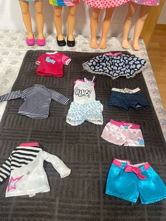 Lote 4 Muñecas NANCY
