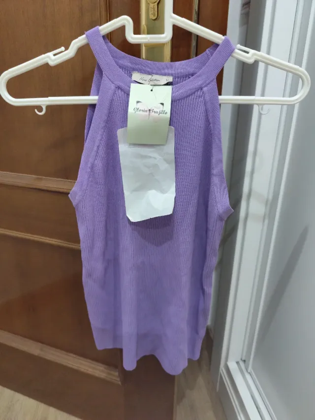 Camiseta sin mangas Gloria Trujillo talla única