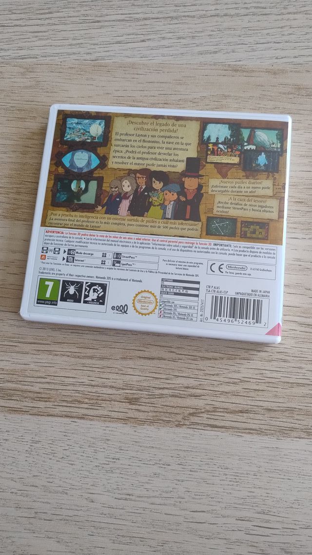 O Professor Layton e o Legado dos Ashalanti 3D