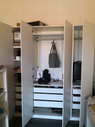 Armadio IKEA PAX bianco 4 ante 200 cm