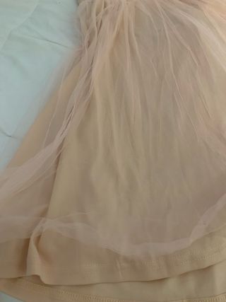 Vestido fiesta rosa lentejuelas