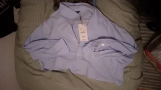 Camisa Zara azul