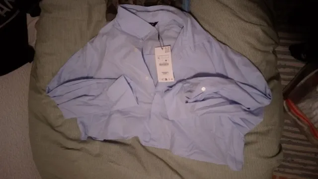 Camisa Zara azul