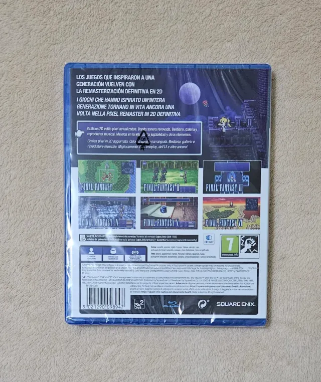 (PRECINTADO) Final Fantasy I-VI Collection PS4