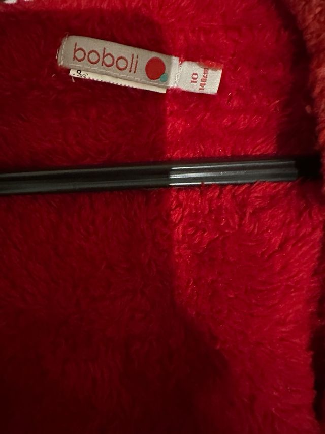 Chaqueta Boboli Roja Talla 10 Años