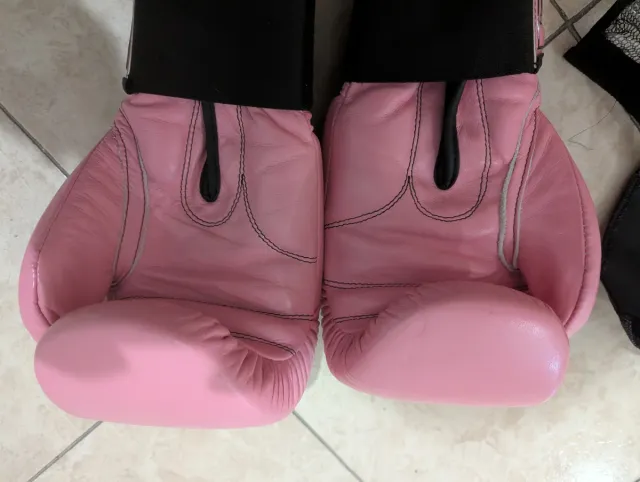 Guantes Charlie Rosa 10 oz