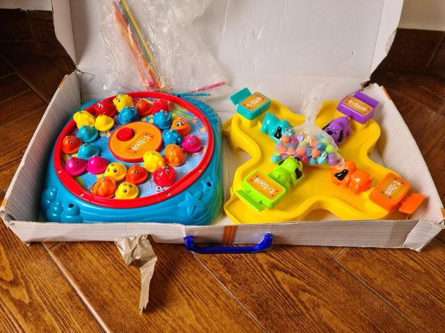 Juego T-Toca Perritos Hambrientos y Pesca Pececito