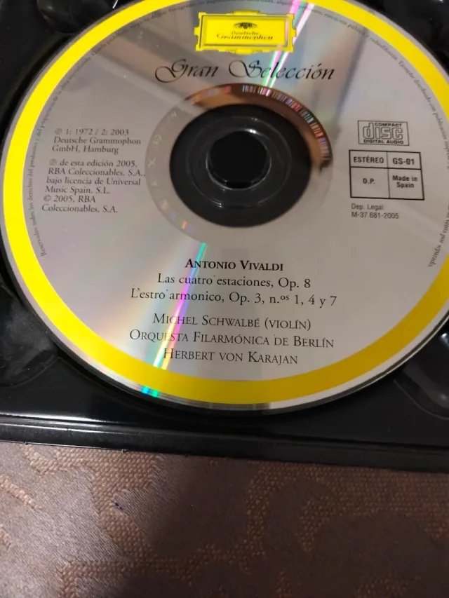 2 CDs Antonio Vivaldi - Gran Selección