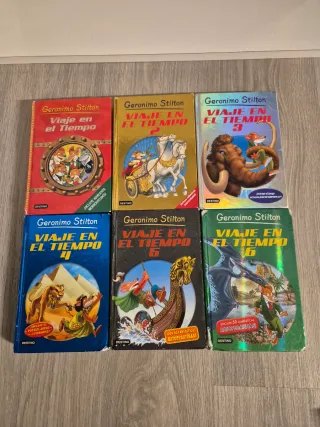 Colección Viaje en el tiempo- Geronimo Stilton