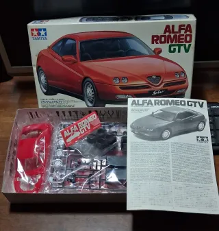 Raro Tamiya Alfa Romeo GTV 1/24 Modellismo