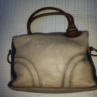 Bolso Hispanitas Beige y Marrón Nuevo