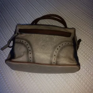 Bolso Hispanitas Beige y Marrón Nuevo