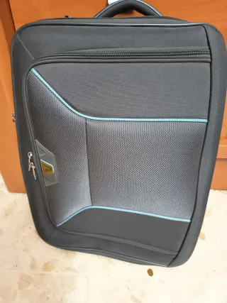 Maleta mochila viajes gris Roncato