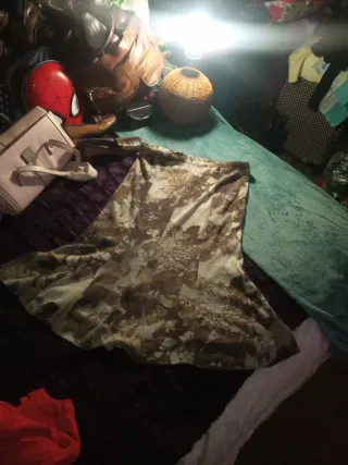 Traje lana falda señora talla 46