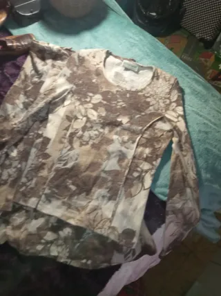 Traje lana falda señora talla 46