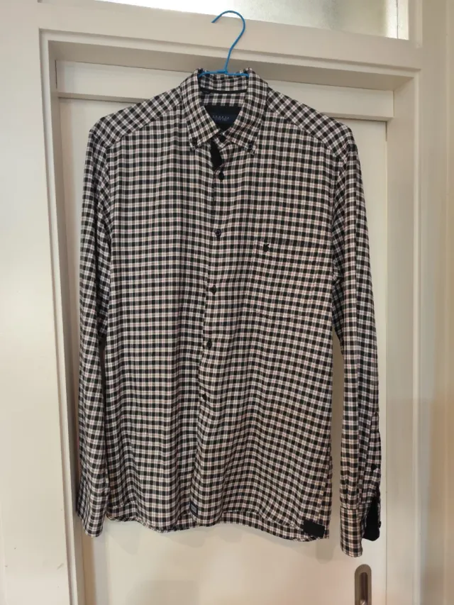 Camisa hombre cuadros M